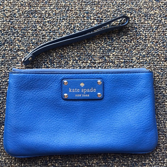 kate spade Handbags - KATE SPADE - Royal Blue Wristlet